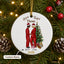 Soon to be Family of 3 Christmas Ornament, Personalized Pregnancy Ornament, Baby Announcement Ornament, Expecting Parents Gift