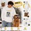 Customized Picture Dog Unisex Hoodie, Vintage Dog Lover Gift, Cat Mom Gift
