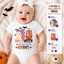 Personalized Baby First Halloween Onesie, My First Halloween Baby Photo Bodysuit, Custom Name Halloween Outfit