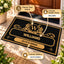 Personalized Family Name Doormat with Monogram & Address - Custom Welcome Mat for Front Door, Housewarming Gift