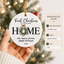Custom Christmas Ornament, First Christmas New Home Ornament, Personalized Address New Homeowner Gift