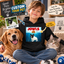 Personalized Pet Photo Youth Hoodie – Custom Pet Name JOWLS Kids Hoodie, Dog Cat Photo Hoodie, Funny Pet Lover Gift for Kids