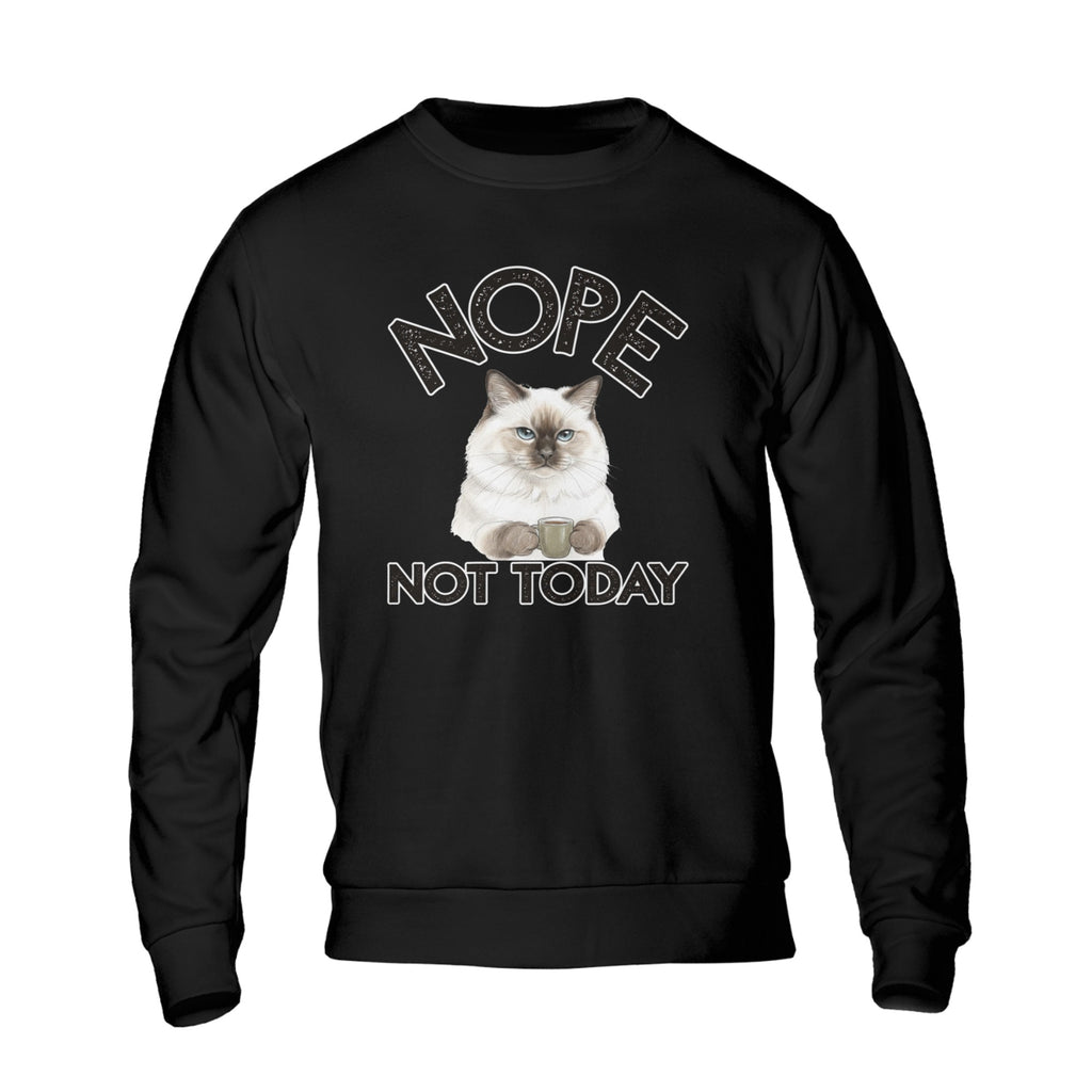 Dog Father, Boxer Moms, Custom Photo Dog Unisex Sweatshirt-Not Today Personalized Pet Lovers