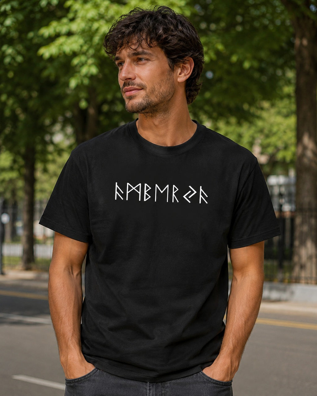 Name In Runes Viking - Personalized Shirt