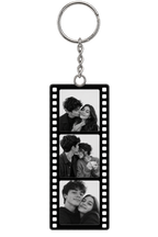 Custom Double-Sided Acrylic Photo Booth Keychain