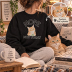 Dog Father, Boxer Moms, Custom Photo Dog Unisex Sweatshirt-Not Today Personalized Pet Lovers