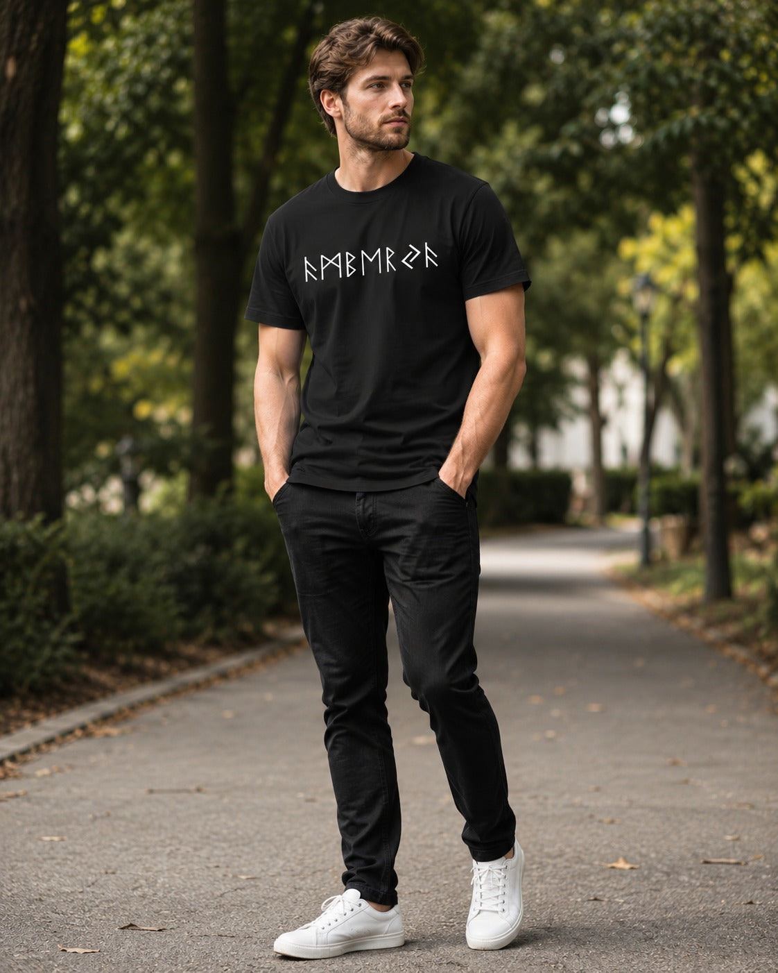Name In Runes Viking - Personalized Shirt