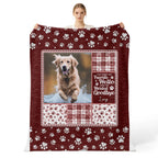 Personalized Pet Christmas Memorial Sympathy Gifts For Dogs, Cats - Your Paw Prints Are Etched In My Heart