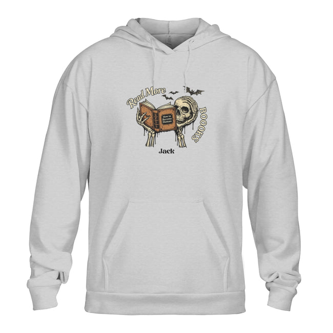 Custom Name Read More Books Unisex Hoodie Main Image