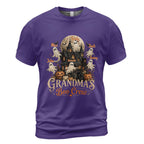 Grandma's Boo Crew Halloween Haunted House - Personalized Shirt - Gift for Grandma