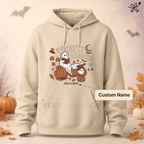 Spooky Readers Book Custom Name Hoodie