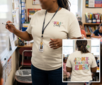 In My Teacher Era Gift For Teacher Personalized Double Sided T-Shirt