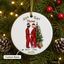 Soon to be Family of 3 Christmas Ornament, Personalized Pregnancy Ornament, Baby Announcement Ornament, Expecting Parents Gift
