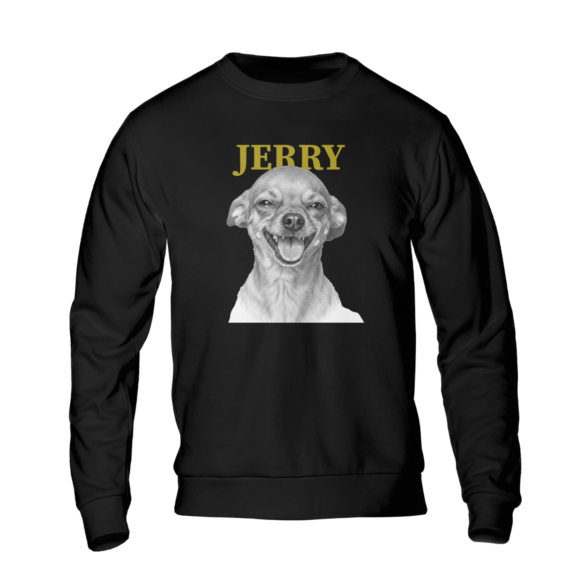 Customized Picture Dog Sweatshirt, Vintage Dog Lover Gift, Cat Mom Gift