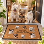 Custom Photo Hope You Like Fur Babies - Dog & Cat Personalized Custom Decorative Mat - Gift For Pet Owners, Pet Lovers