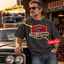 Personalized Classic Car Washed T-Shirt – Custom Car Photo & Year, The Legend Vintage Car Shirt, Gift for Car Lovers