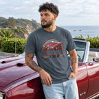 Custom Car T-Shirt with Your Photo, Year & Text – Personalized Gift for Car Lovers