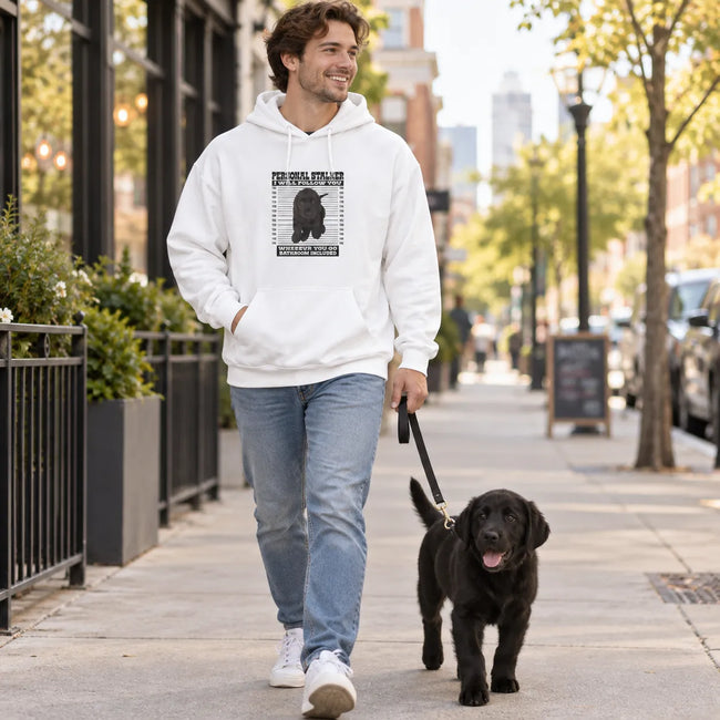 Custom Pet Photo Hoodie – Personalized Pet Photo Hoodie, Personal Stalker Design, Funny Gift for Pet Lovers Main Image