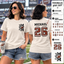Personalized Football Mom Game Day Shirt, Custom Football Shirt with Kid Name & Jersey Number