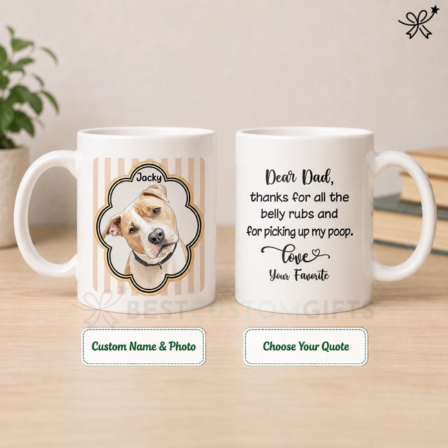 Dog Lover Gifts, Custom Pet Gifts, Personalized Pet Gifts, Pet Memorial Gifts- Personalized Mug Pet Lover Hover Image