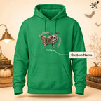 Book Lover Gifts, Presents for Readers, Gifts for Readers- Custom Name Read More Books Unisex Hoodie