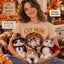 Cat Lover Gifts, Custom Pet Gifts, Personalized Pet Gifts, Pet Memorial Gifts- Pumpkin Cats Personalized Shirt
