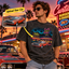 Muscle Car Vintage 90s Style Graphic Shirt, Retro Car Comfort Colors Shirt, Classic Nostalgia Muscle Car Shirt, Car Meet Top,Lowrider Shirt