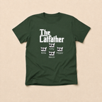 Personalized Cat Dad Unisex T-Shirt – Custom Number of Cats & Cat Names Gift