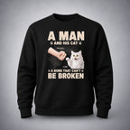 Personalized Cat Sweatshirt, Cat Dad Sweatshirt, Cat Name Sweatshirt, Cat Breed Sweatshirt, Cat Lover Gift