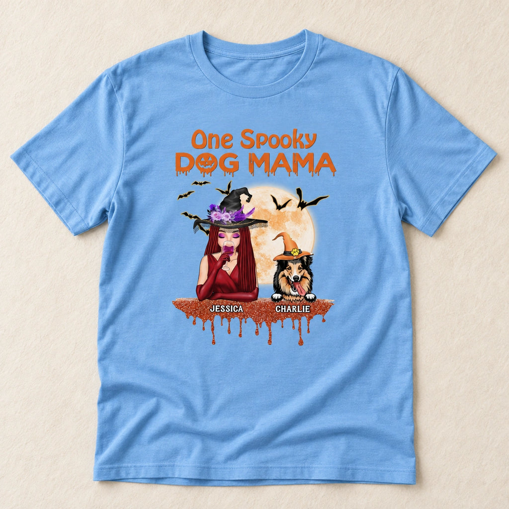 Personalized Dog Shirt, Custom Dog Shirt, Halloween Dog Shirt, Dog Mom Shirt, Dog Lover Gift