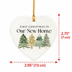 Personalized First Christmas in Our New Home Ornament, Housewarming & Christmas Gift