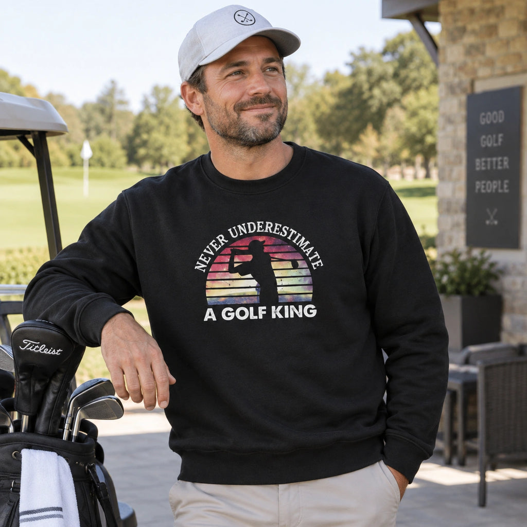 Personalized Golf Gift, Golf Sweatshirt, Golf Gifts for Men, Golf Lover Gift, Golf Dad Gift