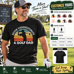Personalized Golf Shirt, Custom Golf Shirt, Golf Dad T-Shirt, Golf Lover Gift, Golf Dad Gift
