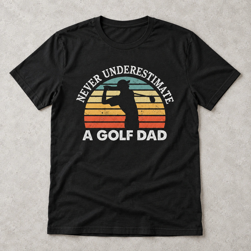 Personalized Golf Shirt, Custom Golf Shirt, Golf Dad T-Shirt, Golf Lover Gift, Golf Dad Gift