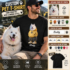 Personalized Pet Shirt, Personalized Dog Shirt, Personalized Cat Shirt, Custom Pet T-Shirt, Pet Lover Gift