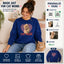 Personalized Pet Sweatshirt, Custom Pet Photo, Dog Mom Sweatshirt, Cat Mom Sweatshirt, Cat Mom Gift