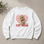 Personalized Pet Sweatshirt, Custom Pet Photo, Dog Mom Sweatshirt, Cat Mom Sweatshirt, Cat Mom Gift