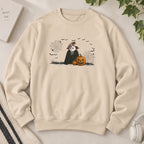 Personalized Pet Sweatshirt, Halloween Dog Sweatshirt, Halloween Cat Sweatshirt, Personalized Pet Gift