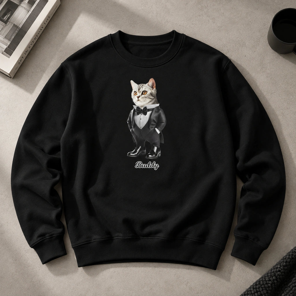 Personalized Pet Sweatshirt, Personalized Dog Sweatshirt, Personalized Cat Sweatshirt, Custom Pet Sweatshirt, Personalized Pet Gift