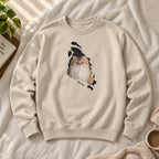 Personalized Pet Sweatshirt, Personalized Dog Sweatshirt, Personalized Cat Sweatshirt, Custom Pet Sweatshirt, Pet Lover Gift