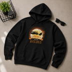 Personalized Witches With Hitches Halloween RV Camping Unisex Hoodie – Custom Camper Moon Pumpkin Gift