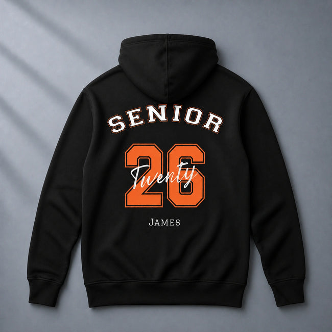 Senior Year Hoodie, Personalized Senior Hoodie, Graduation Hoodie, Senior Class Hoodie, Graduation Gift Main Image