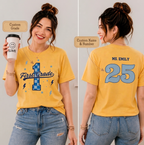 Personalized Teacher T-Shirt, Custom Grade & Name, Back To School Gift