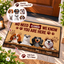 Personalized Dog Doormat, Custom Dog Icon, Pet Name Doormat, No Need to Knock Door Mat, Dog Lover Gift