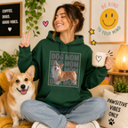 Custom Pet Photo Hoodie, Personalized Dog Mom Dog Dad Hoodie with Pet Name, Custom Dog Cat Sweatshirt, Pet Lover Gift