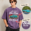Personalized Car Photo Retro T-Shirt – Custom Car Graphic Tee, Enjoy The Ride Gift for Car Lovers