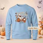 Spooky Readers Book Custom Name Sweatshirt