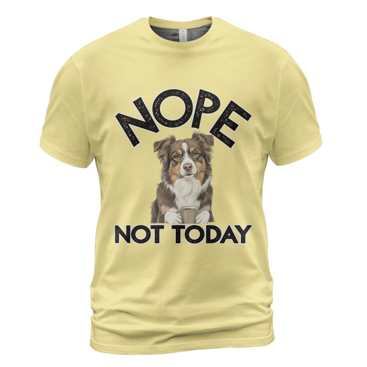 Dog Father, Boxer Moms, Custom Photo Dog Unisex T-shirt- Not Today Personalized Pet Lovers