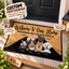 Personalized Dog Doormat, Custom Dog Doormat, Dog Welcome Mat, Dog Name Doormat, Multiple Dog Doormat, Housewarming Gift