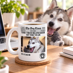 Custom Dog Mug with Your Photo, Personalized Pet Coffee Mug – The Dog Times